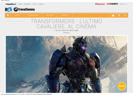 TrovaCinema